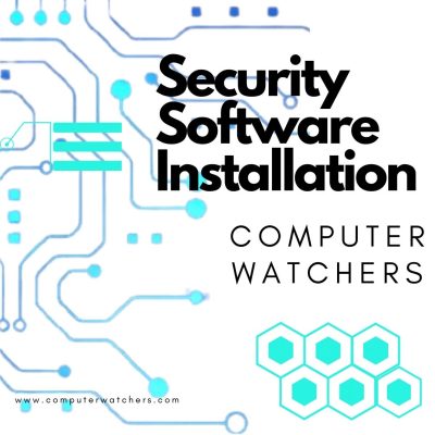Security Software Installations Computer Watchers
